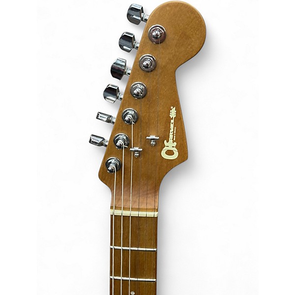 Used Charvel Pro Mod DK24 HH 2PT CM Matte Blue Frost Solid Body Electric Guitar