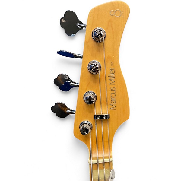 Used Sire Marcus Miller V7 Swamp Ash Natural Electric Bass Guitar