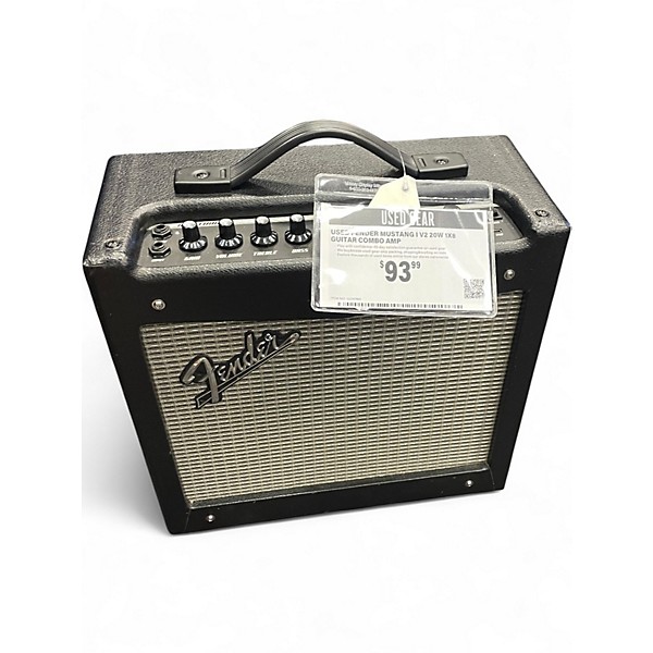 Used Fender Mustang I V2 20W 1X8 Guitar Combo Amp