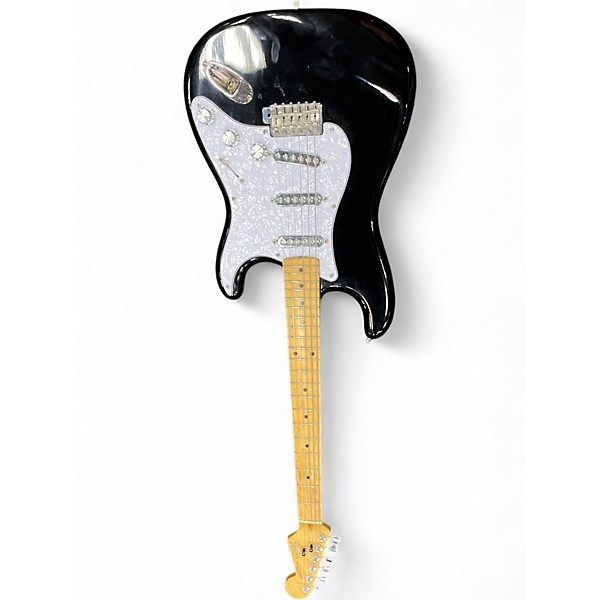 Vintage 1988 Fender Stratocaster ST Black Solid Body Electric Guitar