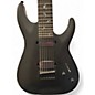 Used Schecter Guitar Research Damien Elite 7 Black Solid Body Electric Guitar