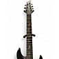 Used Schecter Guitar Research Damien Elite 7 Black Solid Body Electric Guitar