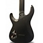 Used Schecter Guitar Research Damien Elite 7 Black Solid Body Electric Guitar