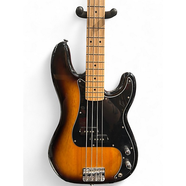 Used Squier Affinity Precision Bass Sunburst Electric Bass Guitar