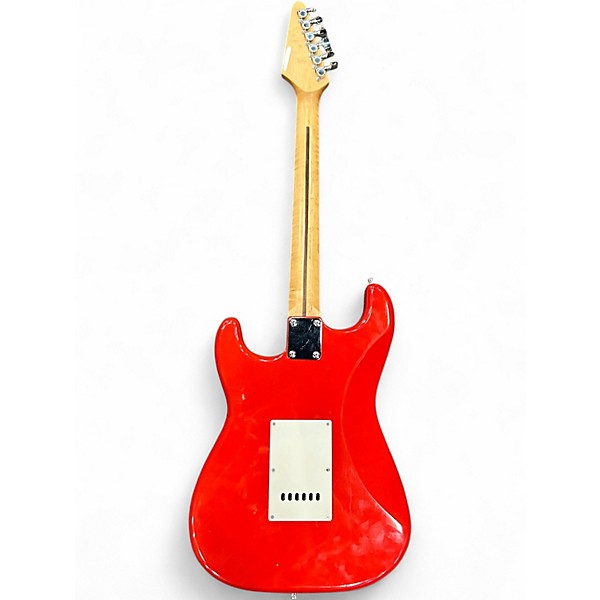 Used Starcaster by Fender S1 Arrowhead Red Solid Body Electric Guitar