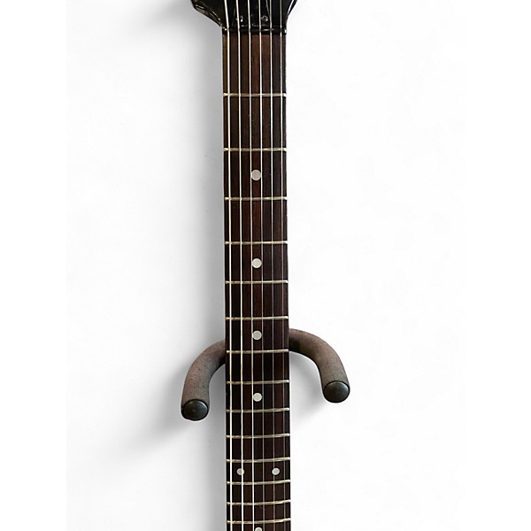 Used Memphis Explorer Ebony Solid Body Electric Guitar