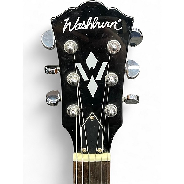 Used Washburn HB15 2 Color Sunburst Hollow Body Electric Guitar