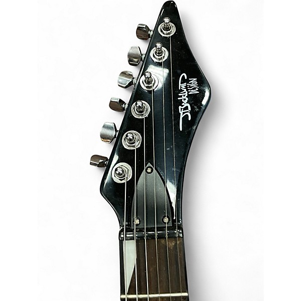 Used Backlund Model 400 Blue and White Solid Body Electric Guitar