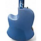 Used Ovation tangent series mob47 Blue Burst Acoustic Electric Guitar