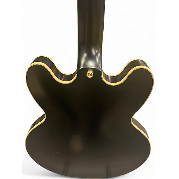 Used Epiphone EMILY WOLFE SHERATON Black Hollow Body Electric Guitar