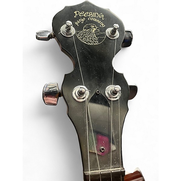 Used Deering Boston 5-String Natural Banjo