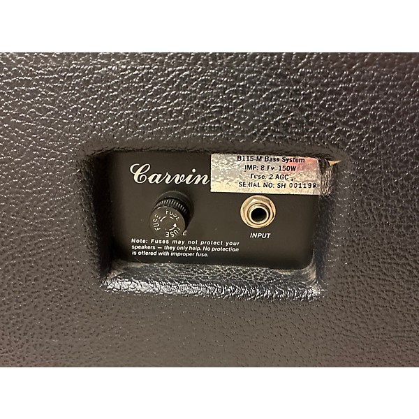 Used Carvin B115M 1x15 Bass Cabinet