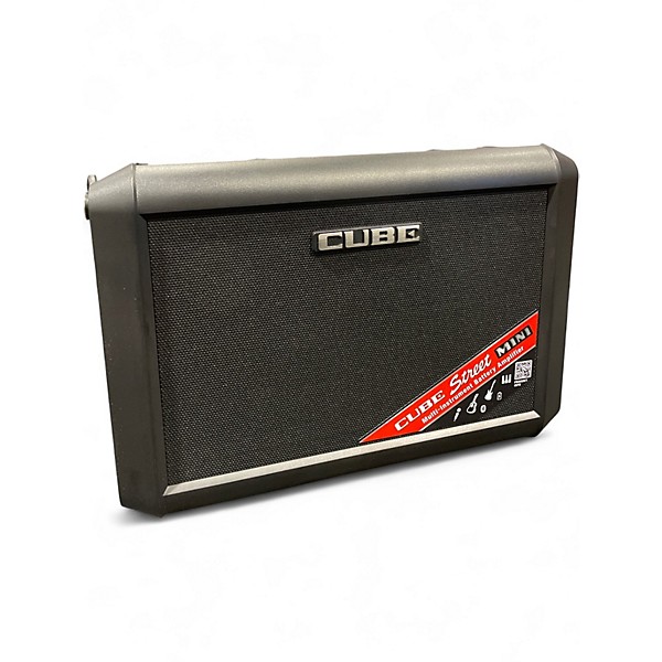 Used Roland Cube Street Mini 10W Multi-Instrument Combo Amp Battery Powered Amp