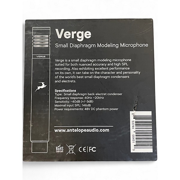 Used Antelope Audio Verge Condenser Microphone