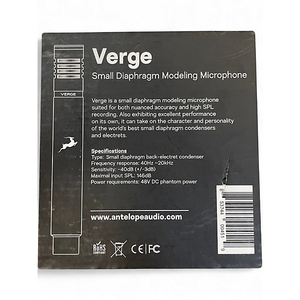 Used Antelope Audio Verge Condenser Microphone