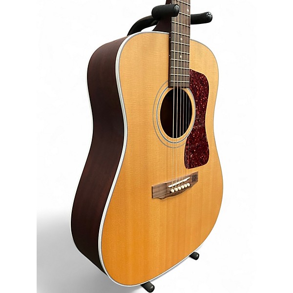 Used Guild d 40 Natural Acoustic Guitar