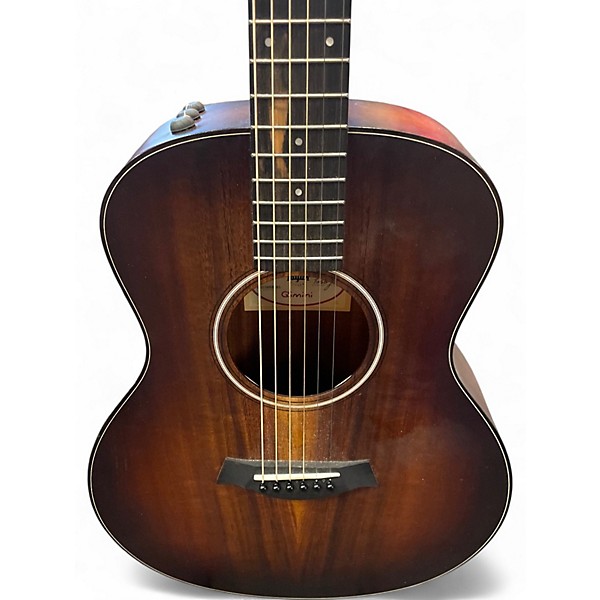 Used Taylor GS MINI-E KOA PLUS NATURAL KOA Acoustic Electric Guitar