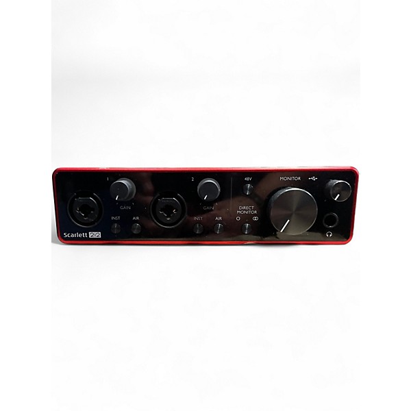 Used Focusrite Scarlett 2i2 Audio Interface