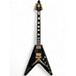 Used Gibson Flying V Custom Black Solid Body Electric Guitar thumbnail
