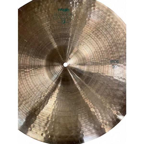 Used Paiste 20in 505 Ride Cymbal
