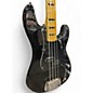 Used Squier Precision Bass Black Electric Bass Guitar