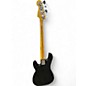 Used Squier Precision Bass Black Electric Bass Guitar