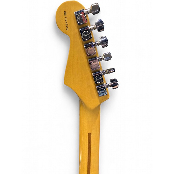 Used 2002 Fender American Standard Stratocaster 3 Tone Sunburst Solid Body Electric Guitar