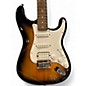 Used Squier AFFINITY STRATOCASTER HSS 2 Tone Sunburst Solid Body Electric Guitar
