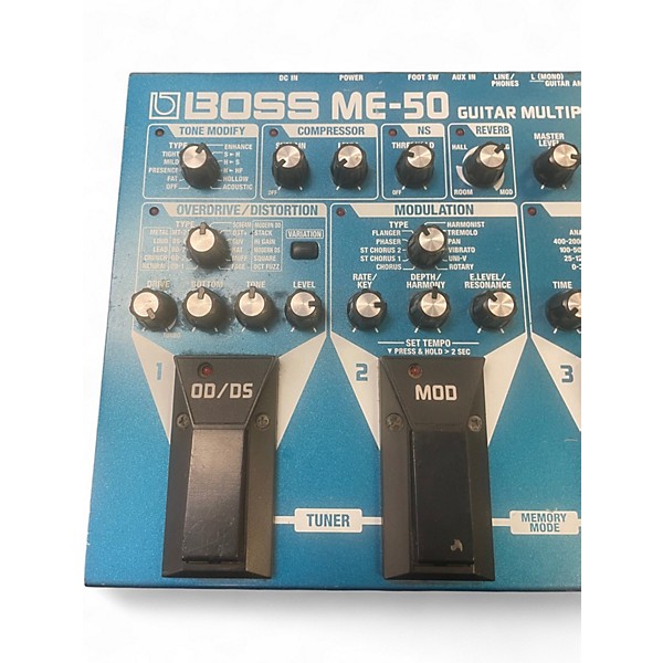 Used BOSS ME50 Guitar Multi Effect Processor