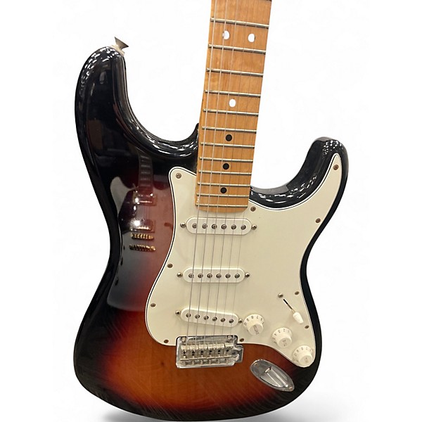 Used Fender Player Stratocaster Sunburst Solid Body Electric Guitar