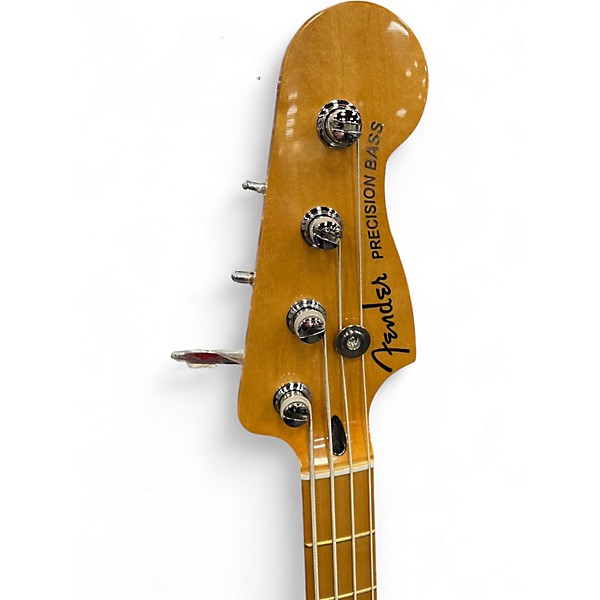 Used Fender Player Plus Active Precision Bass COSMIC JADE Electric Bass Guitar