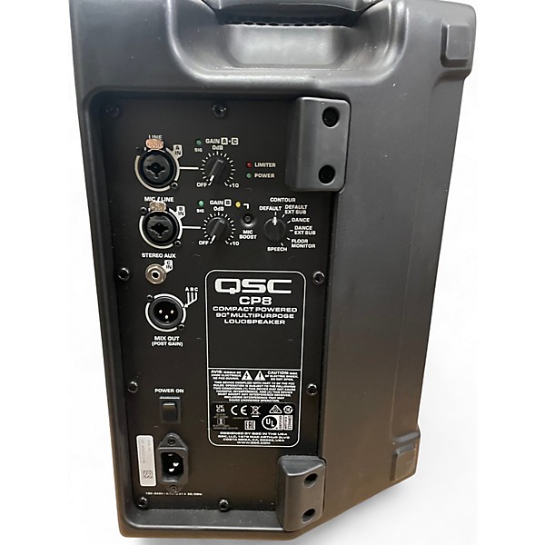 Used QSC CP8 Powered Speaker