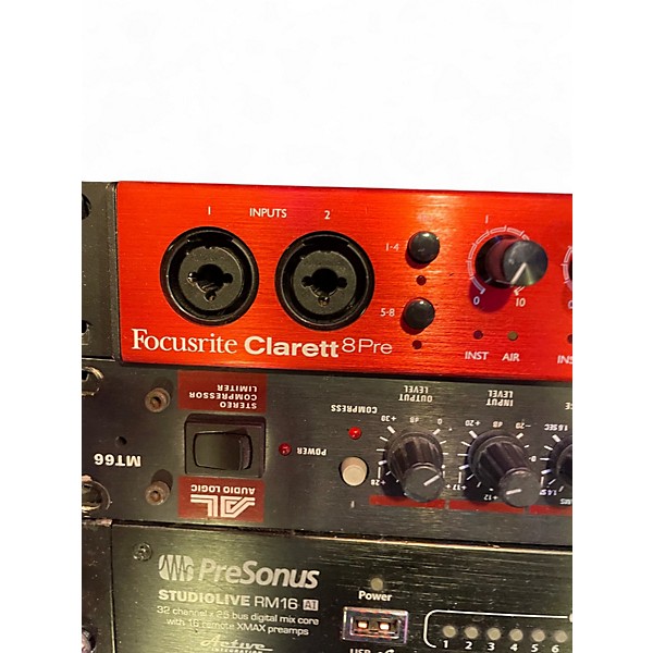 Used Focusrite Clarett 8Pre Thunderbolt Audio Interface