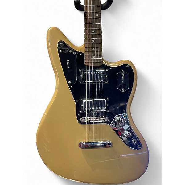 Used Squier Contemporary Jaguar HH Shoreline Gold Solid Body Electric Guitar