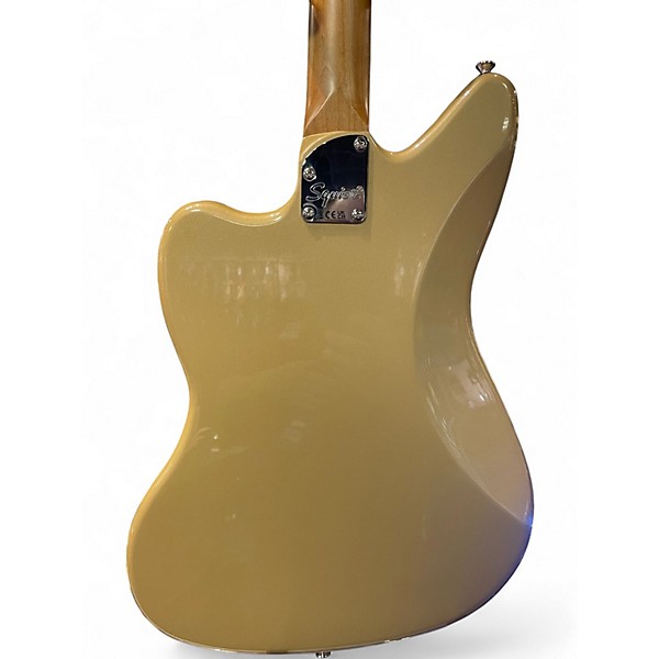 Used Squier Contemporary Jaguar HH Shoreline Gold Solid Body Electric Guitar