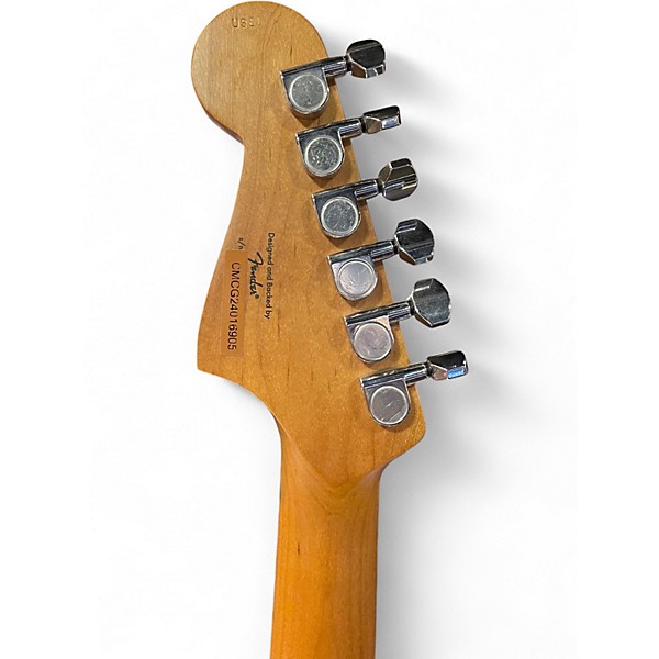 Used Squier Contemporary Jaguar HH Shoreline Gold Solid Body Electric Guitar