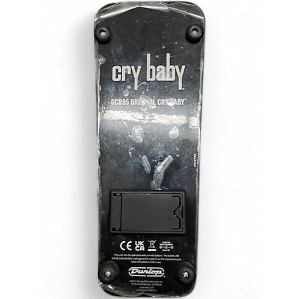Used Dunlop GCB95 Original Crybaby Wah Effect Pedal