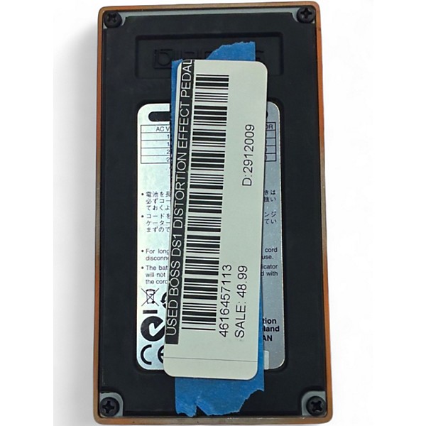 Used BOSS DS1 Distortion Effect Pedal