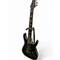 Used Schecter Guitar Research Omen Extreme 7 See Thru Black Solid Body Electric Guitar