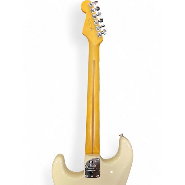 Used Fender American Professional II Stratocaster Olympic White Solid Body Electric Guitar