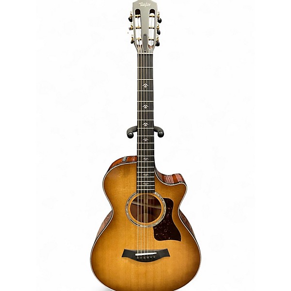 Used Taylor 512 12-Fret Sunburst Acoustic Guitar