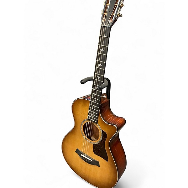 Used Taylor 512 12-Fret Sunburst Acoustic Guitar