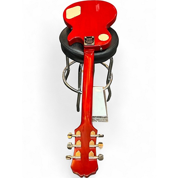 Used Epiphone Les Paul 100 Bolt On Left Handed Cherry Sunburst Electric Guitar