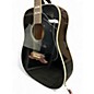 Used 2008 Gibson Elvis Dove ebony Acoustic Electric Guitar