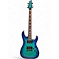 Used Schecter Guitar Research Omen Extreme 6 Blue Solid Body Electric Guitar thumbnail
