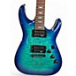 Used Schecter Guitar Research Omen Extreme 6 Blue Solid Body Electric Guitar