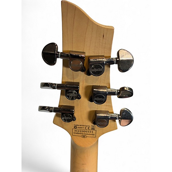 Used Schecter Guitar Research Omen Extreme 6 Blue Solid Body Electric Guitar