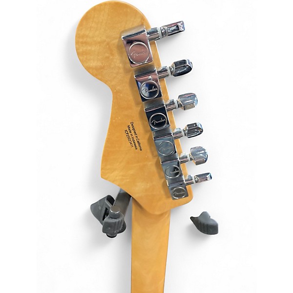 Used Fender Standard Stratocaster Black Solid Body Electric Guitar