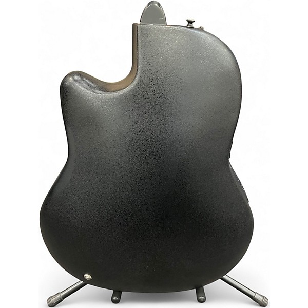 Used Ovation Balladeer Blue Acoustic Electric Guitar