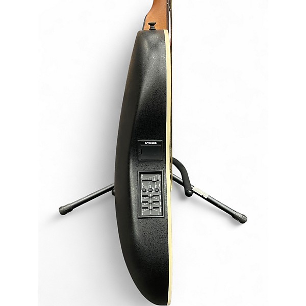 Used Ovation Balladeer Blue Acoustic Electric Guitar